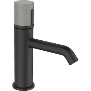 Смеситель для раковины Bronze de Luxe Focus 24601BG черный матовый гранит