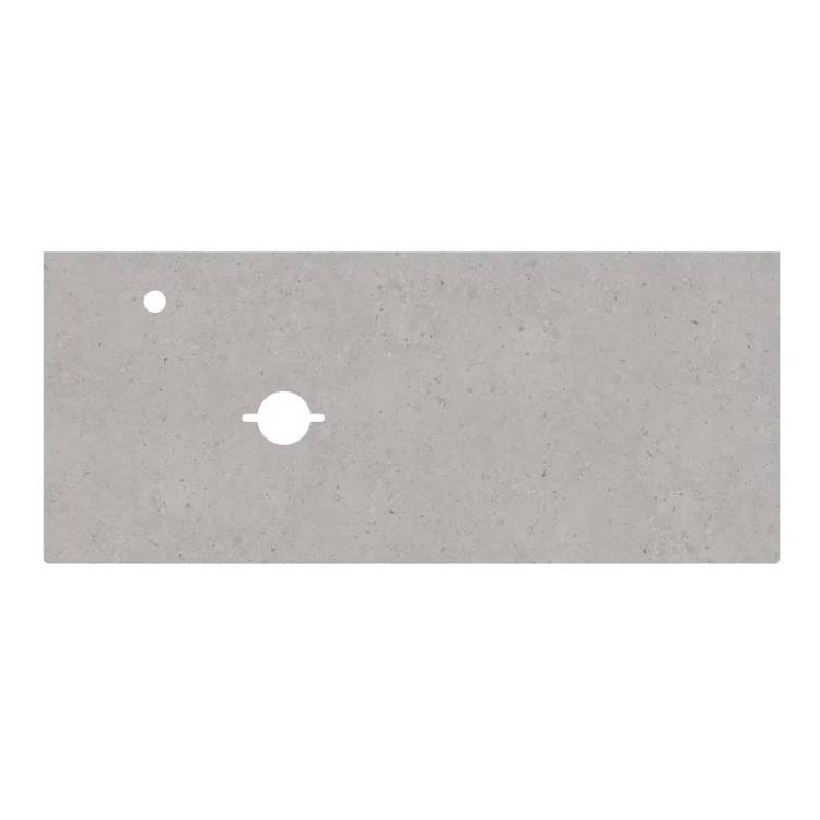 Столешница Kerama Marazzi Magica Риккарди SG519920RL120Ta2L серая матовая, 120 см