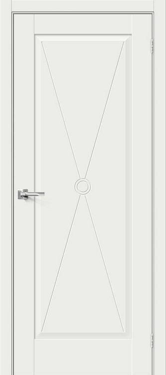 Межкомнатная дверь Bravo 066-0227 Прима-10.Ф2 White Matt 200x90