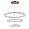 Люстра подвесная ST Luce Lucchero SL6105.203.03 Золотистый/Прозрачный LED 1*160W 3000 - 6500K фото 4