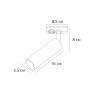 Трековый светильник Arte Lamp Beid A1515PL-1SG фото 2