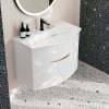 Мебельная раковина Kerama Marazzi Riva 80 белая глянцевая фото 7