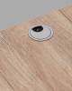 Стол с регулировкой высоты Stool Group Mction SG SNELCE2white 120wood K361PW DUAL светлое дерево фото 8