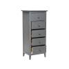 Комод Leset Мира-5 2500000193521 серый фото 5