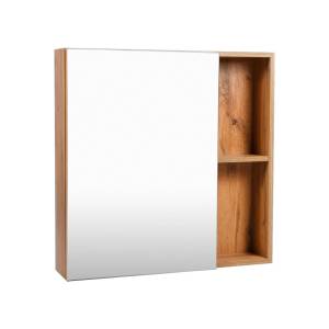 Зеркало-шкаф Viant Бостон VBOS60-ZSH 160x600x700 правый, левый без света