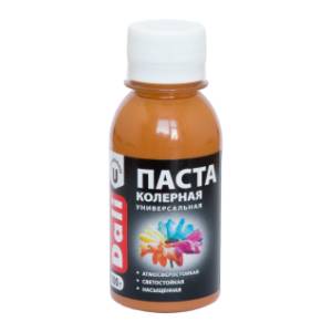 Паста колерная универсальная атмосферостойкая светостойкая насыщенная Dali бежевый 0.1 кг