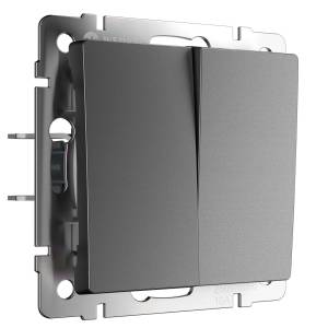 Выключатель двухклавишный Werkel Встраиваемые механизмы W1120064