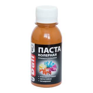 Паста колерная универсальная атмосферостойкая светостойкая насыщенная Dali бежевый 0.1 кг