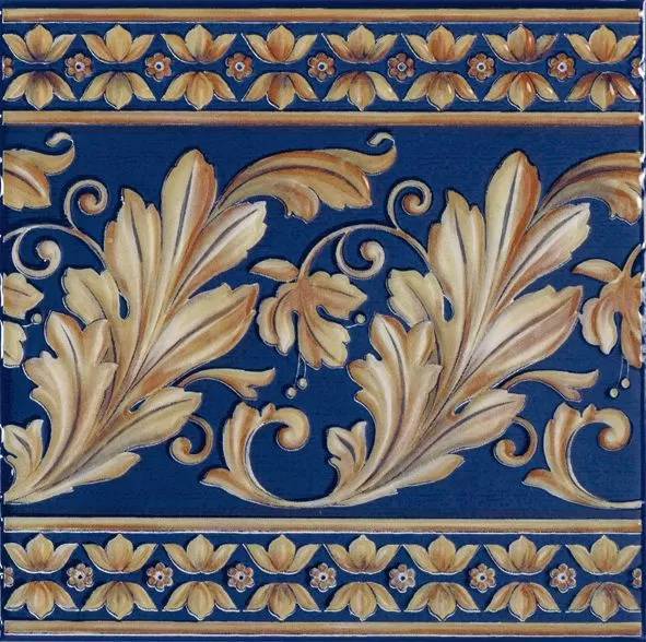 Декор Ape Ceramica Noblesse 13503109171 Majesty Cobalto 20x20