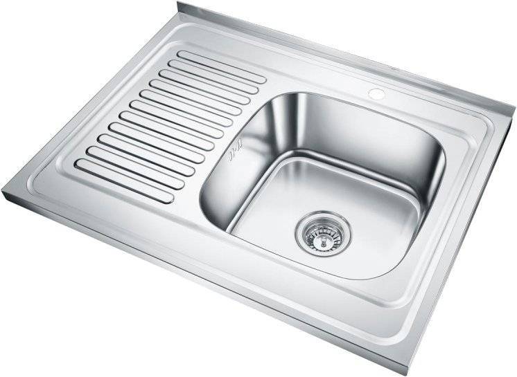 Мойка кухонная Emar Steel T6080RQ R