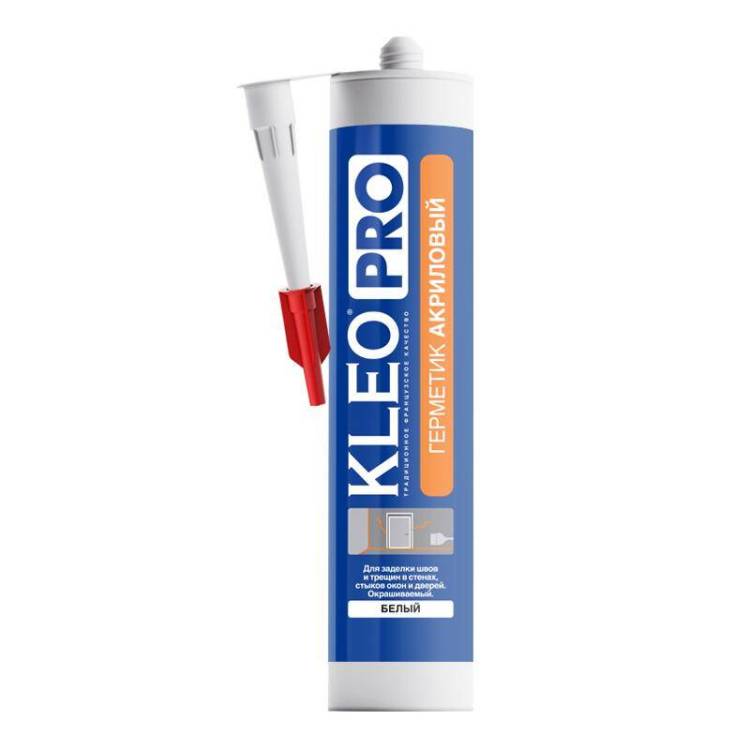 Герметик Kleo Pro Акриловый белый 280 мл
