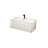 Тумба с раковиной Terminus Euromix EUR101001900101OSL айвори, 100x38