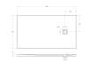 Поддон для душа BelBagno Uno TRAY-MR-UNO-AH-160/90-35-W-NO с сифоном и чёрной матовой декоративной накладкой, 160x90 фото 5