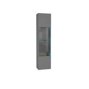 Шкаф навесной НК-Мебель Point тип-42 00-00162878 серый графит