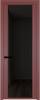 Межкомнатная дверь Profil Doors 2 AGP цвет профиля Красный антрацит, стекло безопасное 6 мм черное тонированное 800x2000