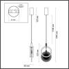 Подвесной светильник Odeon Light Hightech Mercury 5421/17L фото 3
