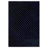 Ковер Soft J754A NAVY/NAVY 1x2