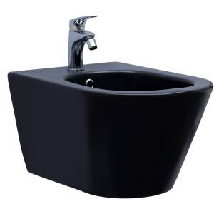 Биде подвесное Aquanet Lake LAKE-B2B черное матовое