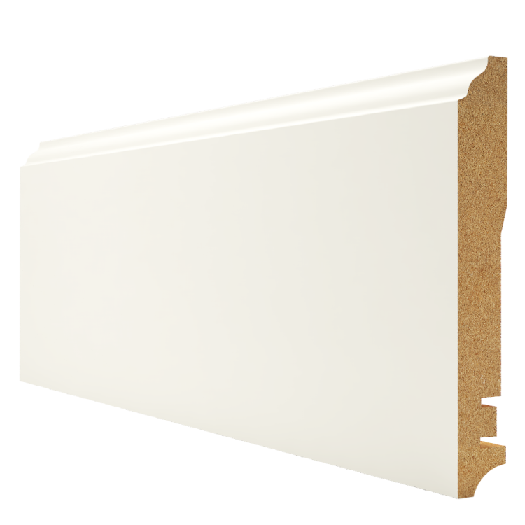 Плинтус Royce MDF R10.301 под покраску 2400x100x16