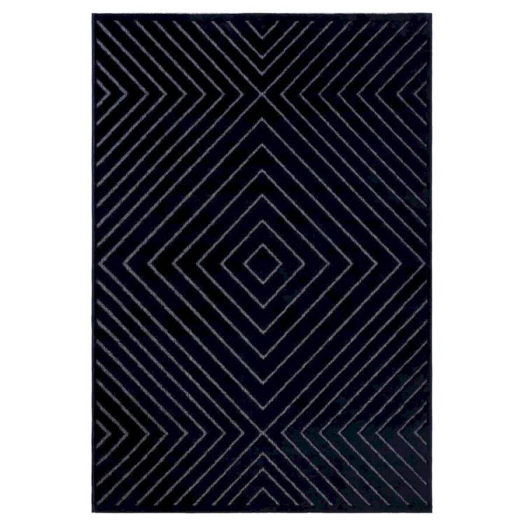 Ковер Soft J754A NAVY/NAVY 1x2