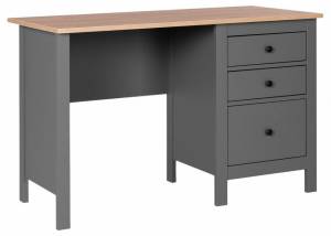 Стол письменный Гуд Лакк Сага 2.08.06.160.15 серый/ясень
