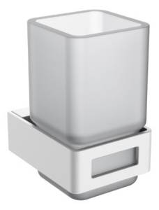 Стакан для зубных щеток Boheme Q 10944-MW MatWhite