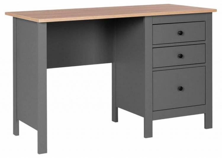 Стол письменный Гуд Лакк Сага 2.08.06.160.15 серый/ясень