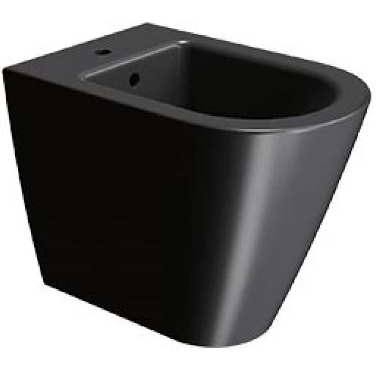 Биде напольное GSI Kube X 9462126 черный матовый