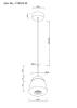 Подвесной светодиодный светильник Moderli Eir V10873-PL фото 2