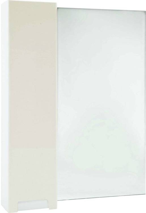 Зеркало Bellezza Пегас 70 L, бежевое