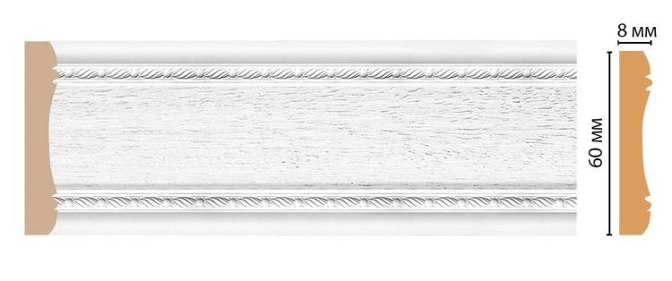 Молдинг DECOMASTER 185-16 240x6x0.8