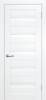 Межкомнатная дверь Profilo Porte экошпон PSC-48, остекленная, белый, лакобель белый 900x2000