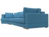 Диван угловой Лига Диванов Лига-026 123480L амур голубой, левый угол фото 3