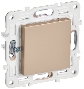 Заглушка с суппортом IEK Skandy SK-PL10-K98 песочный