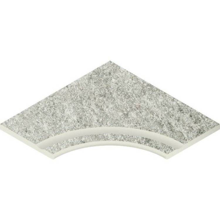 Бордюр Italon Нордика 620090001047 Айс Бортик С Выемкой Угловой Закругленный 30 60x60