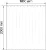 Штора для ванной Wasserkraft Lossa SC-81101 фото 11