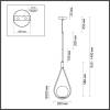 Подвесной светильник Odeon Light Pendant Flari 4810/1A фото 2