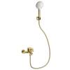 Смеситель для ванны Wonzon & Woghand WW-A30891-BG с душевым гарнитуром, брашированное золото