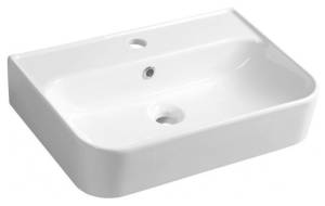 Раковина Isvea SistemaU 55 10PL53055SV белая, 55x38
