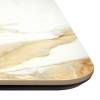 Стол Bradex Home Festa RF 0839 керамогранит Calacatte gold (глянец), черный 140x85x77 фото 5
