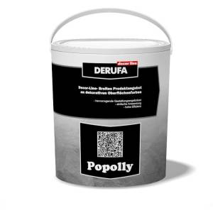 Декоративное покрытие Derufa Popolly с эффектом 3D 3 кг