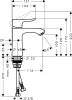 Смеситель для раковины Hansgrohe Metris 31080000 фото 13