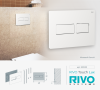 Кнопка смыва Rivo Touch lux 301003 белый матовый фото 2