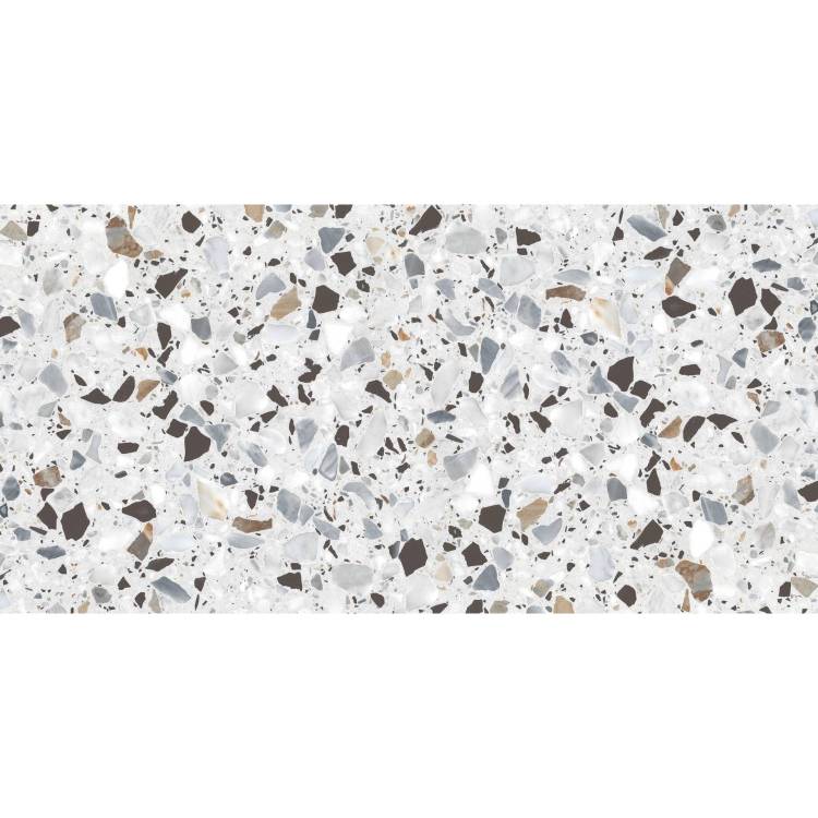 Керамогранит NT Ceramic Terrazzo NTT99606M White 60x120