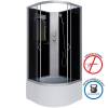 Душевая кабина Niagara Classic NG-2509-14BK (1000x1000x2000) с высоким поддоном (40см) фото 2