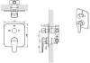 Смеситель для ванны с душем Bravat Source PB8173218BW-3-ENG черный фото 2