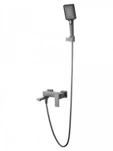 Смеситель для ванны Wonzon & Woghand WW-88037068-BGM с душем, темный графит