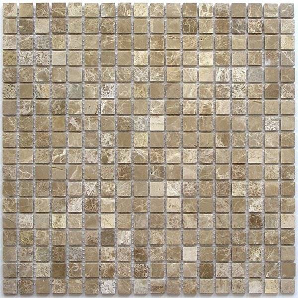 Мозаика Bonaparte Madrid-15 slim (POL) из натурального камня (1.5x1.5) 30.5x30.5