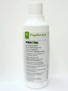 Латексная добавка Kerakoll Fugaflex Eco Молочный Бутыль 1 л