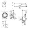 Душевой комплект скрытого монтажа Hansgrohe Raindance E 27952000 фото 2
